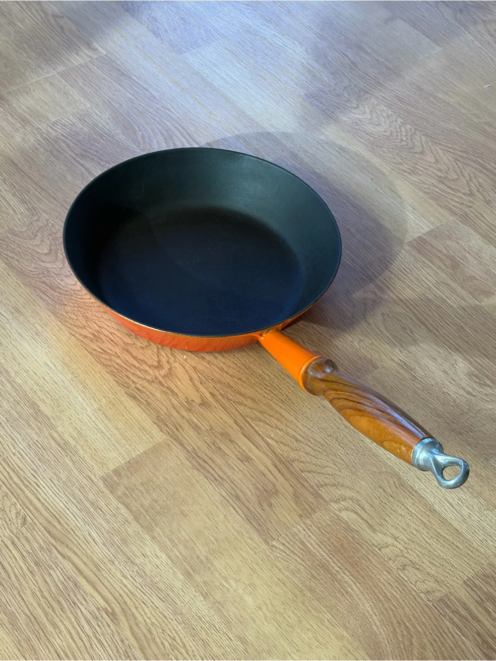 Vintage 70s Le Creuset 9.5